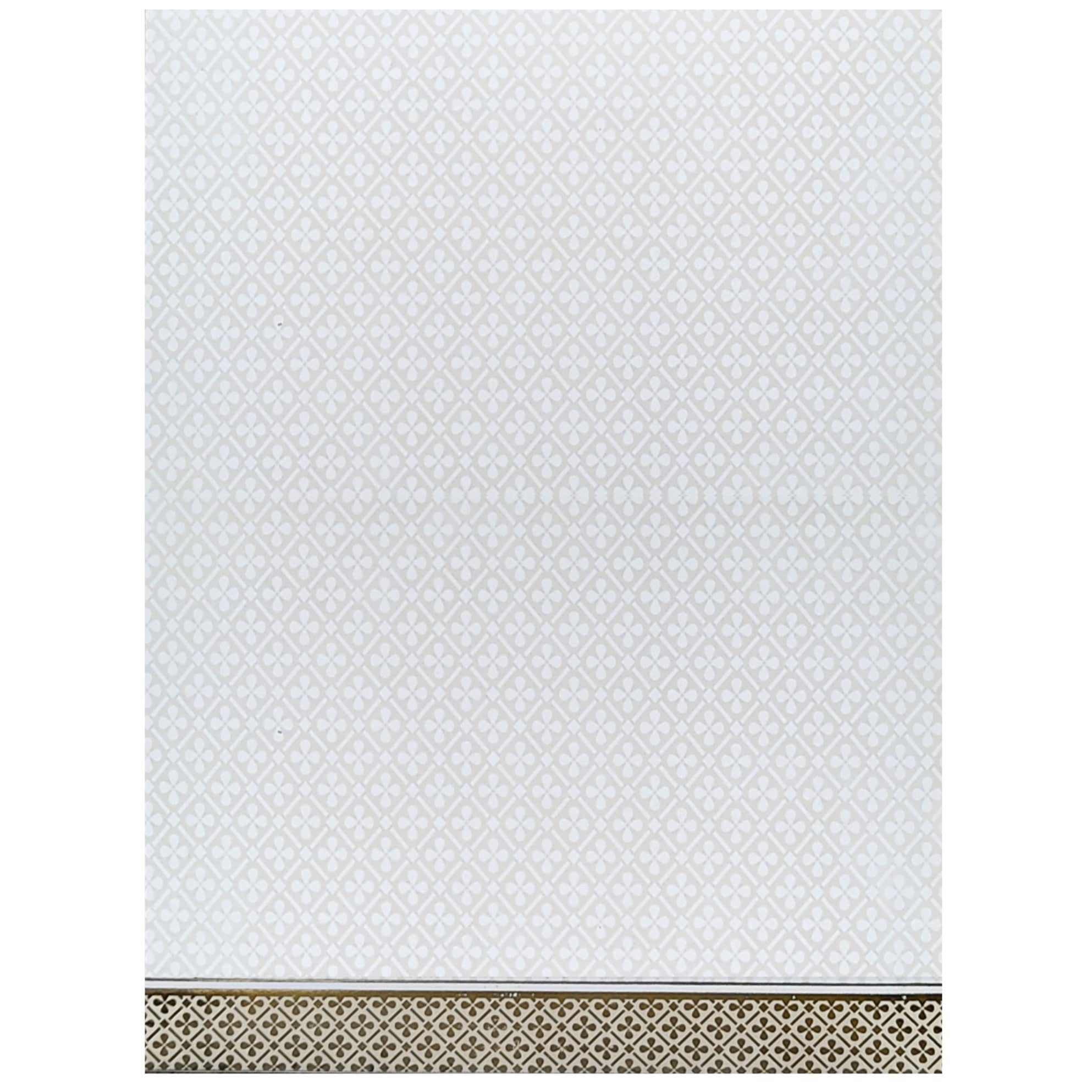 White Radhe Krishna Invitation Card-KNK7070W