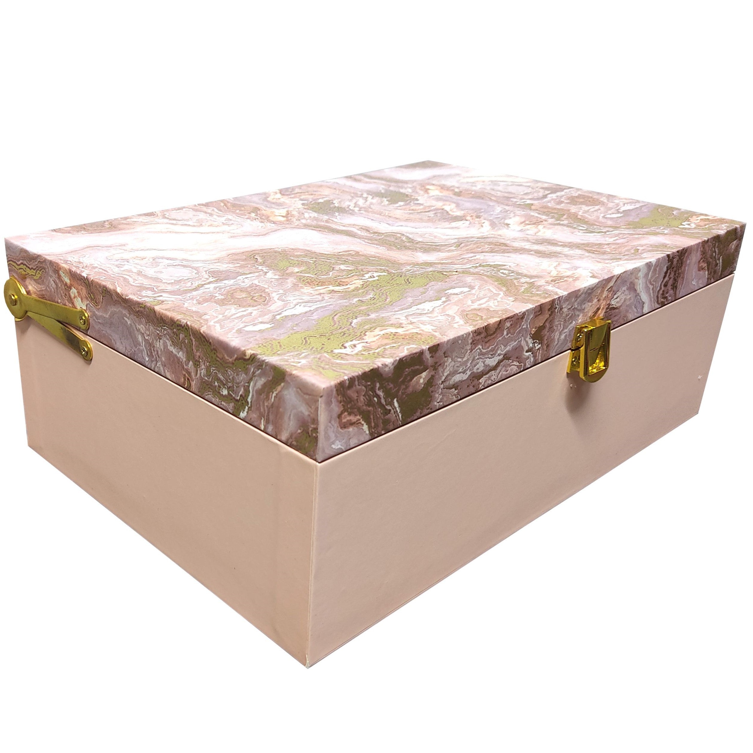 Beige Box Invitations-KBX0402-King of Cards