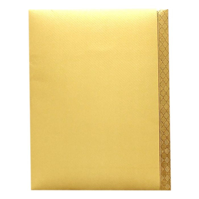 Gold Balaji Padmavathi Design Wedding Card-King of Cards