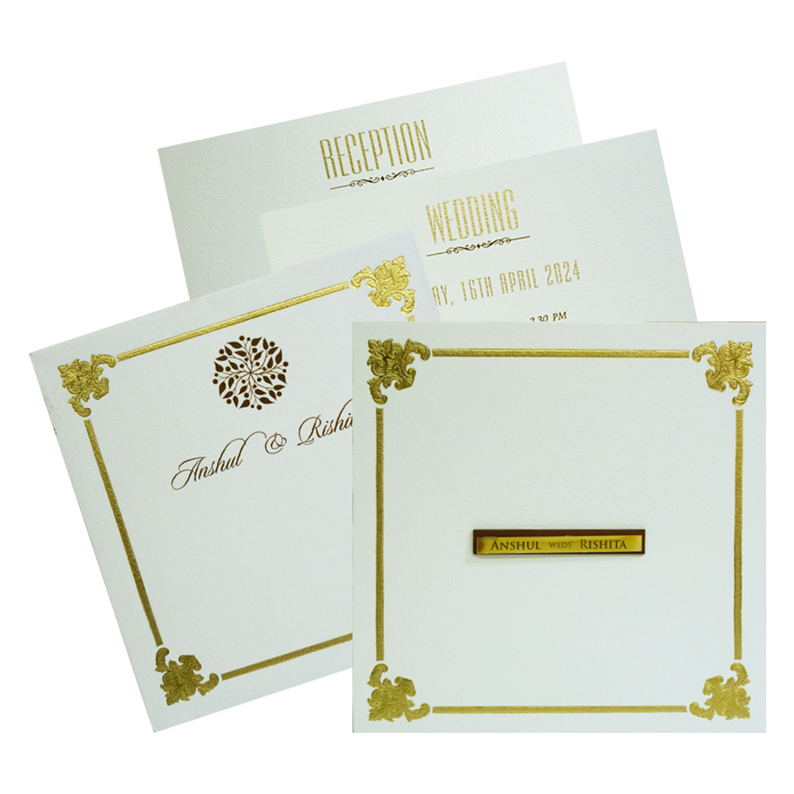 Make your event special with our exclusive White Floral Box Wedding Card. Shop now! ?WhatsApp Support ?Express Delivery.