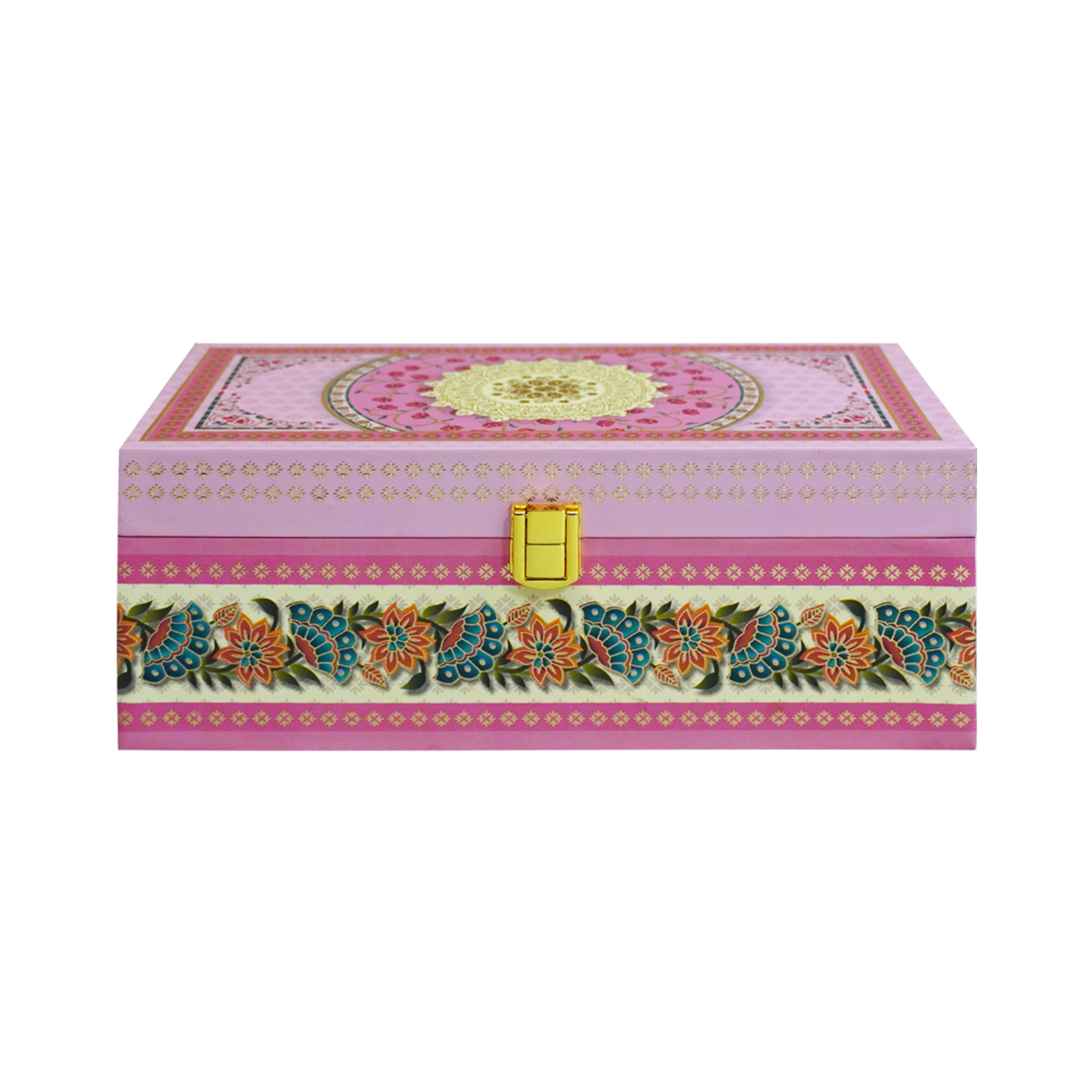 Rose Floral Box Invitation-KBX1101