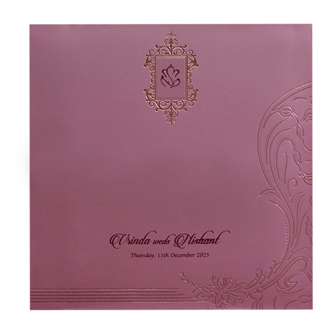 Light Pink Marriage Card-KPR09070