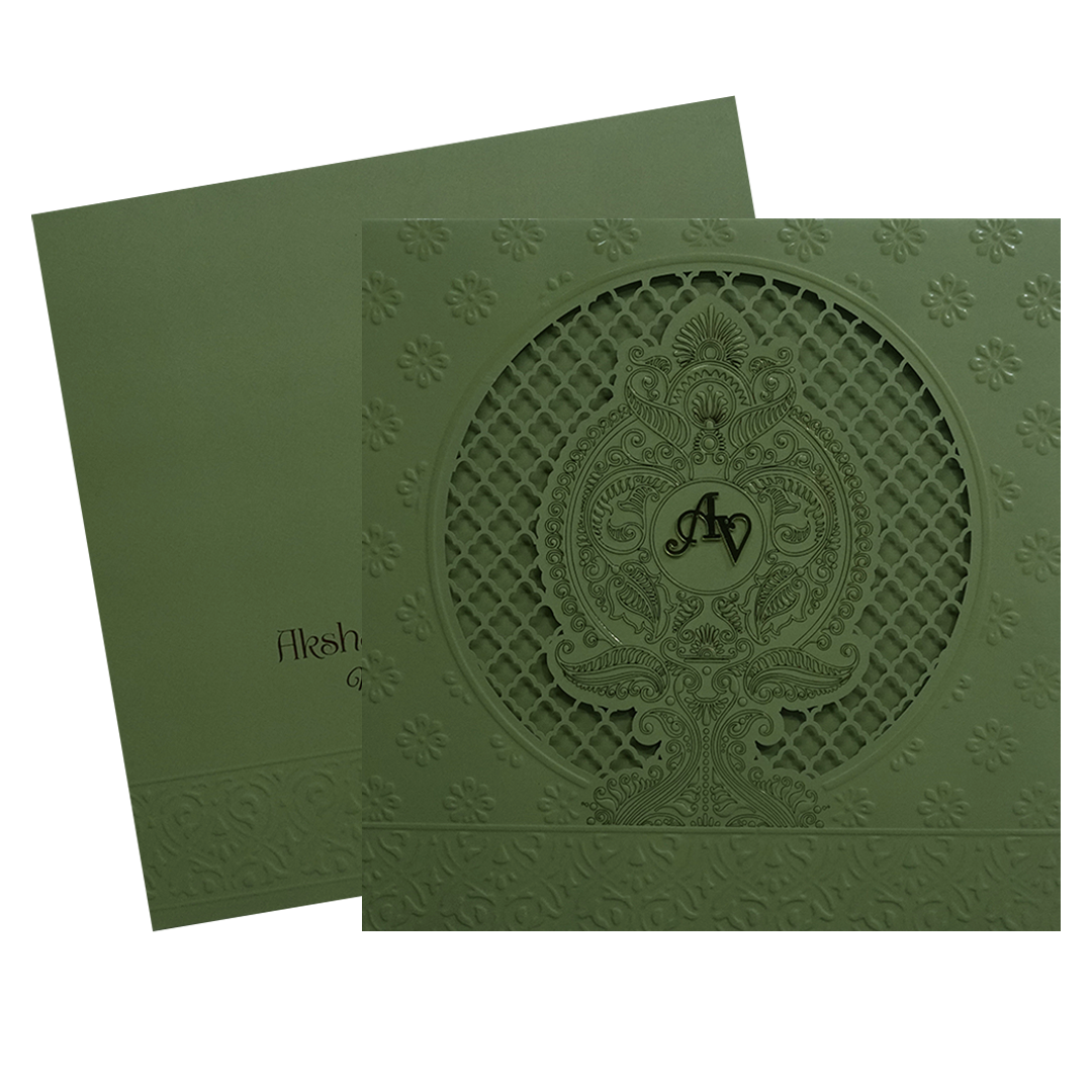Oliver Green MDF Marriage Card-KPR09300
