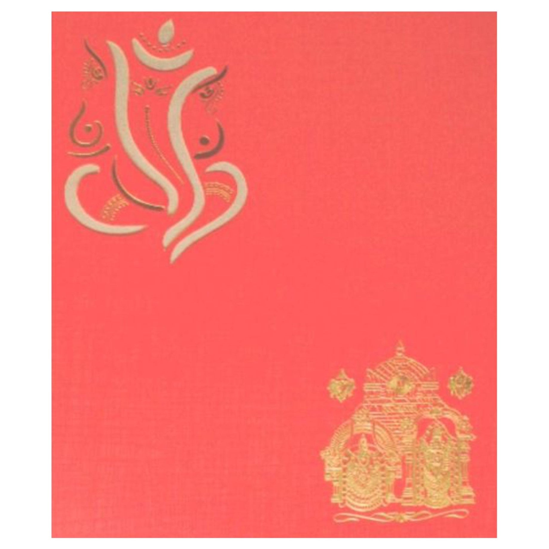 Red Balaji Padmavathi Invitation Design