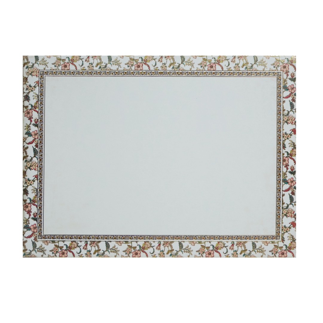 Lime Yellow Persian Marriage Invitation Card-KAC05780