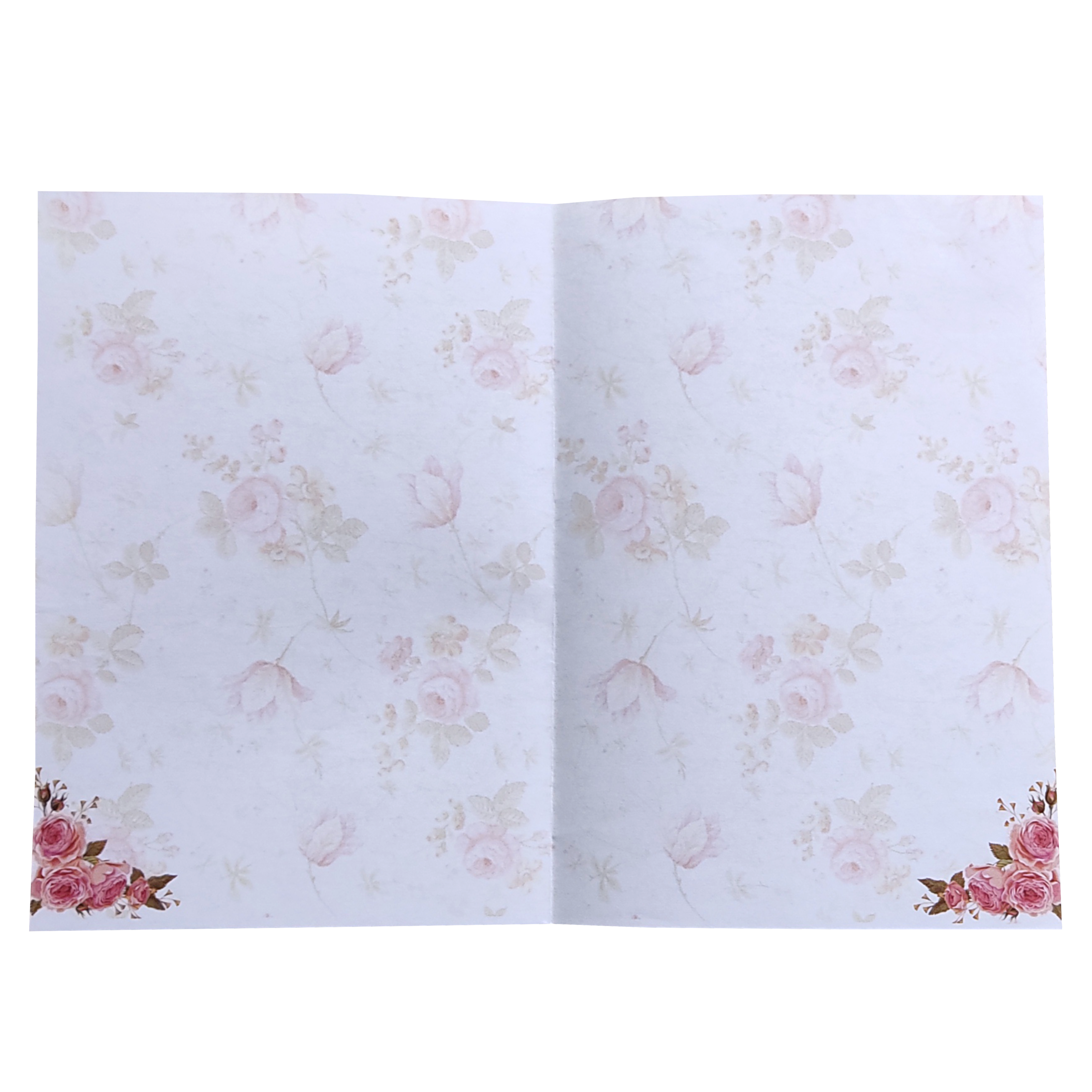 Pink Prince Paper Print Floral Invitation In Offset Print-KNPP680P