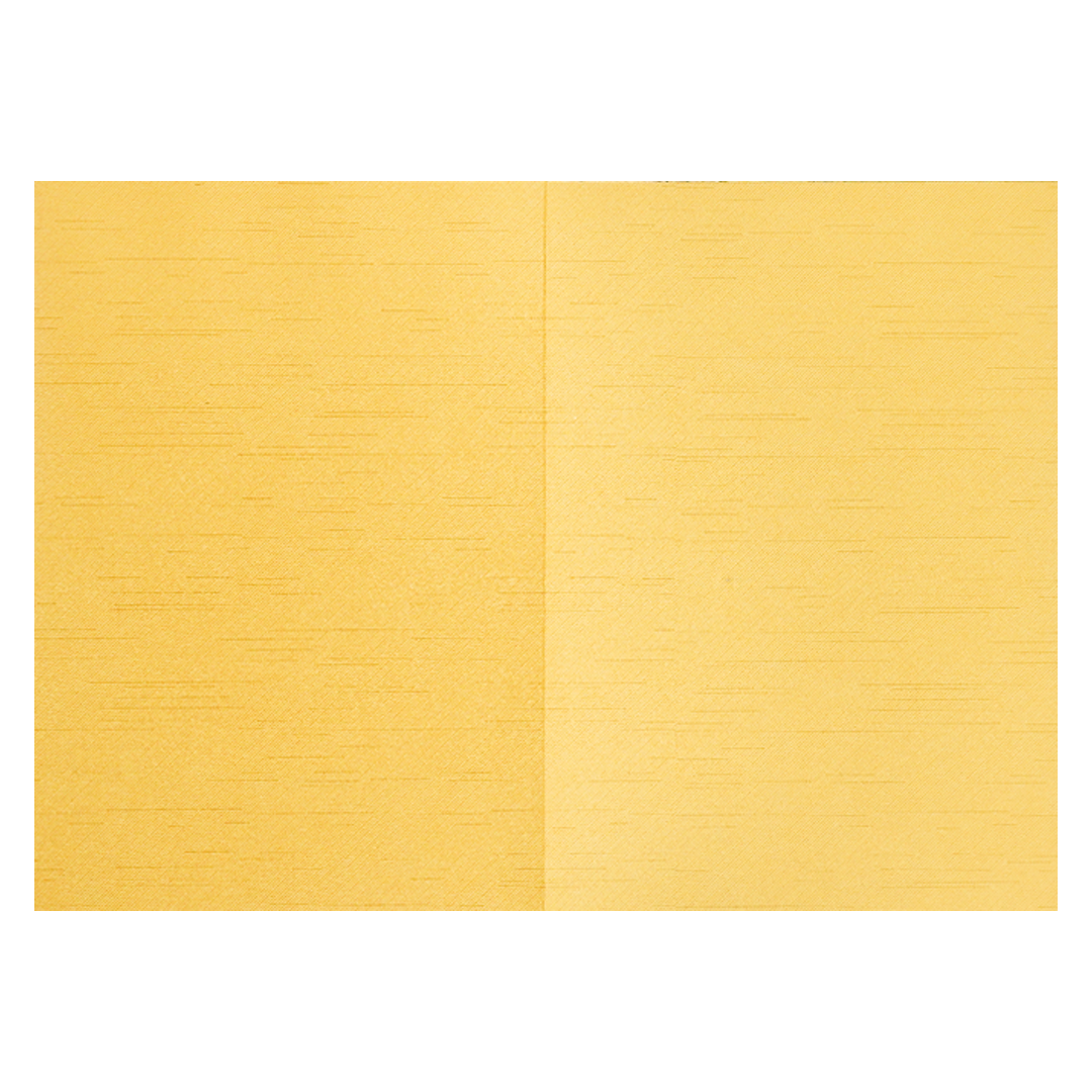 Yellow Western Couple Wedding Card-KNKR035G