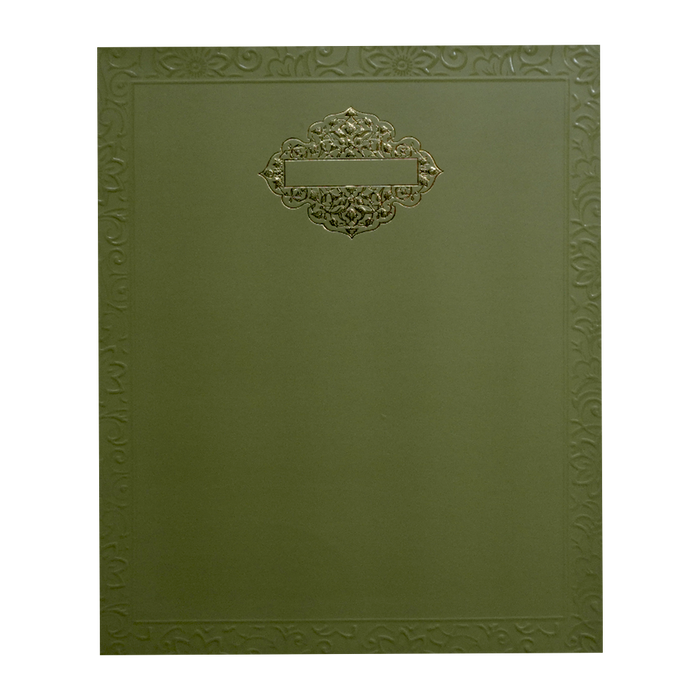 Lemon Grass MDF Wedding Card-King of Cards