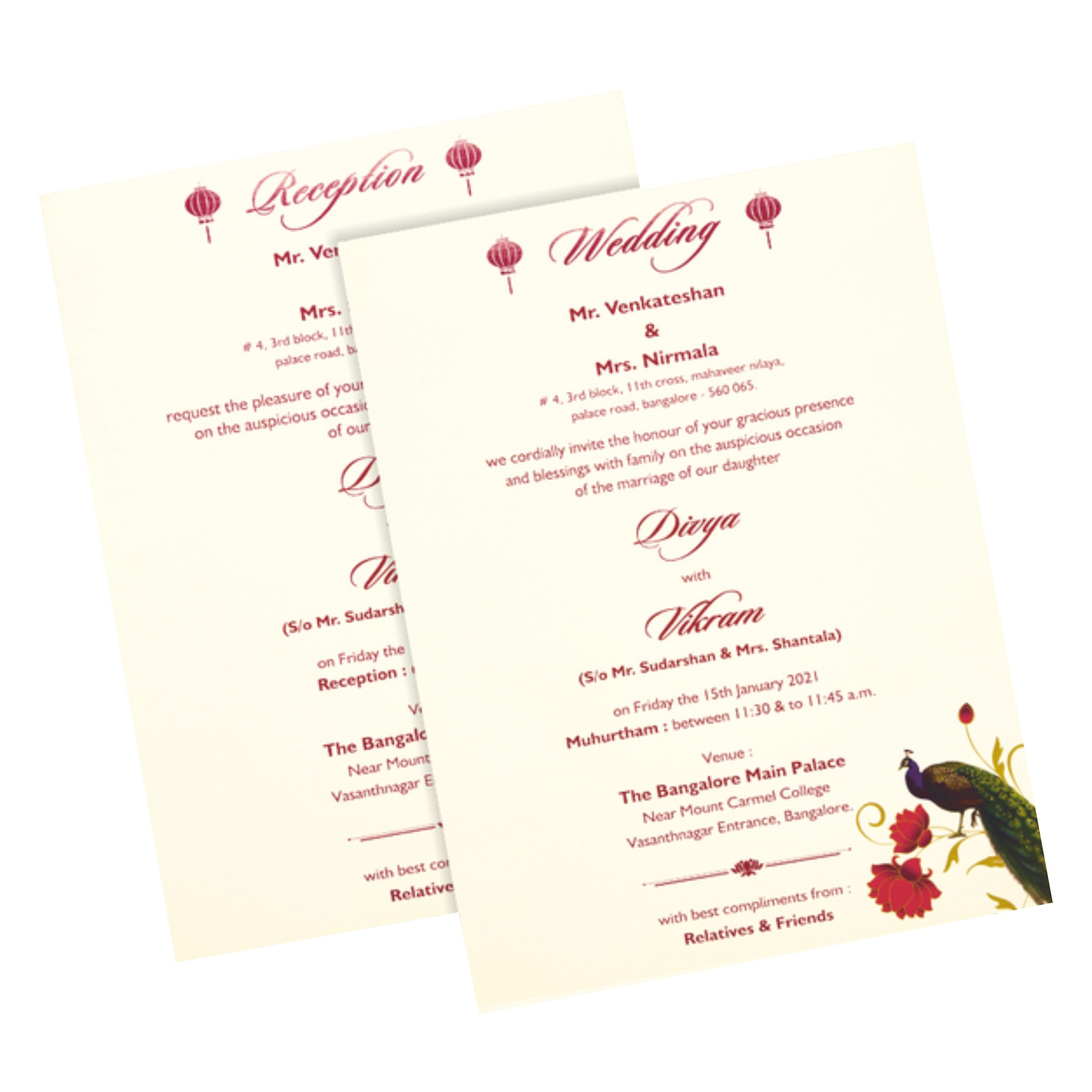Invitation Card-KNPO1501W