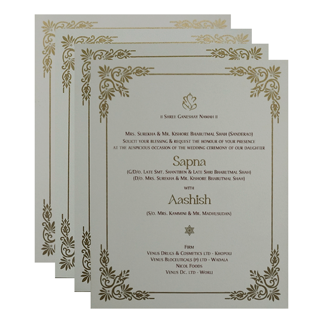 Cream Floral Invitation-KPR09830