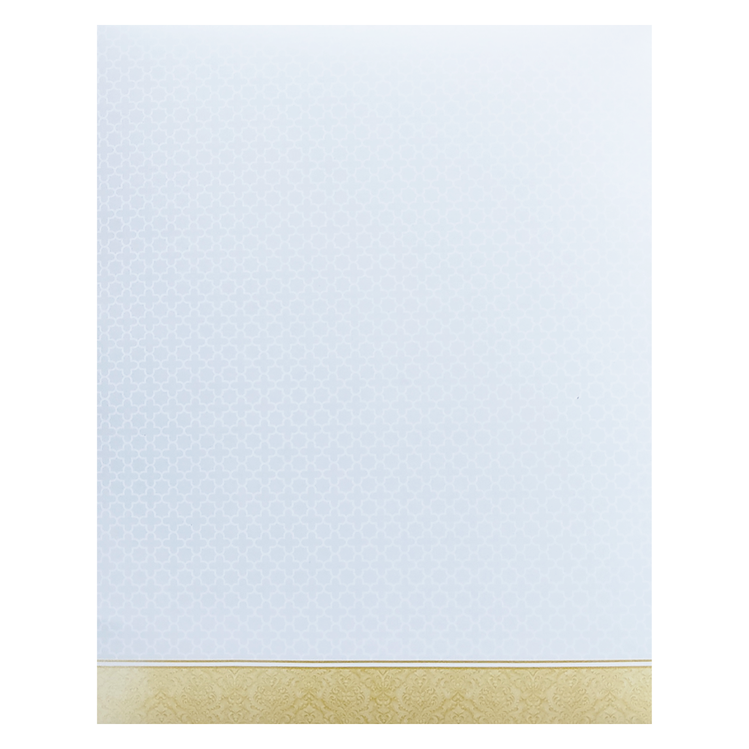 White Cream Balaji Padmavathi Wedding Card-KNJS2088Y