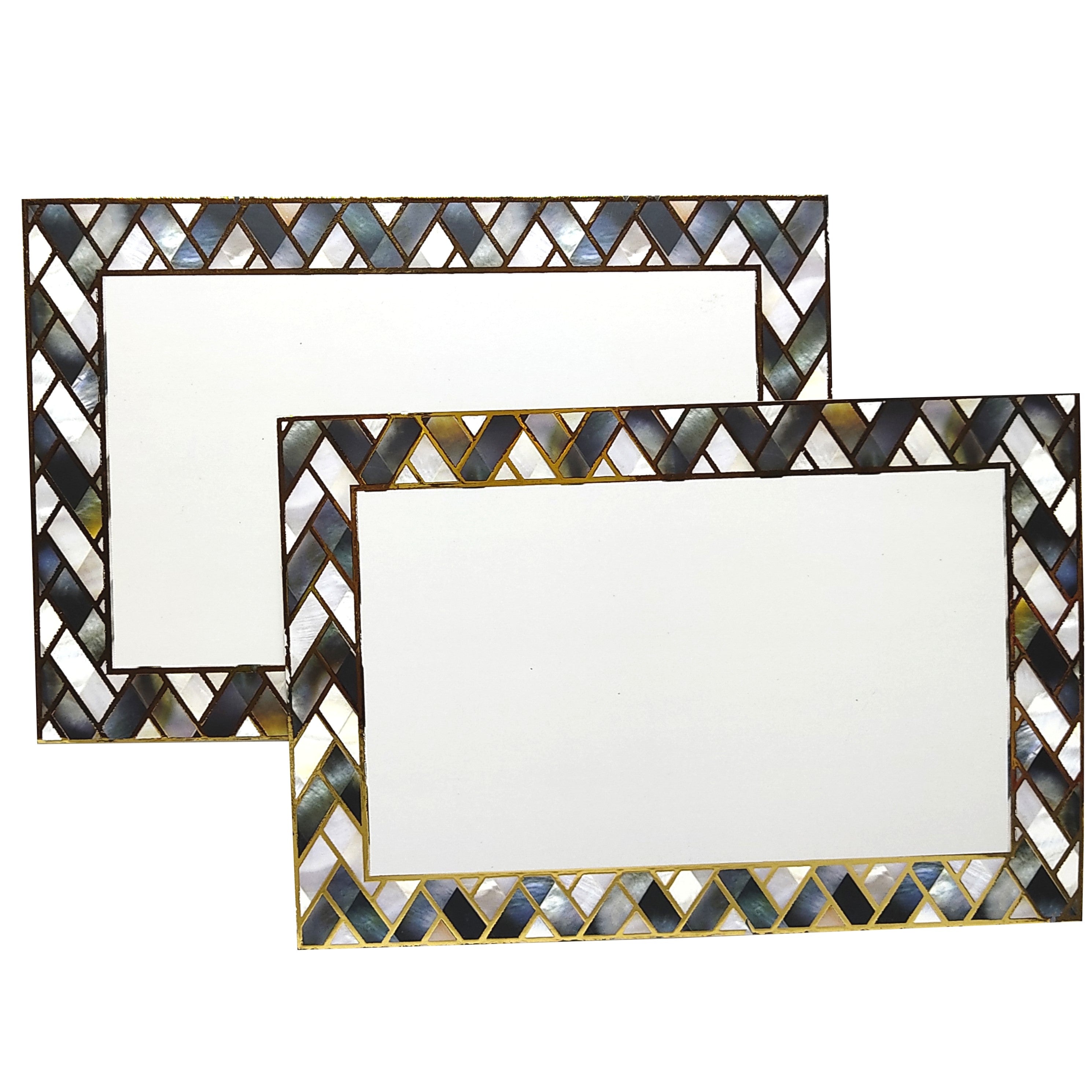 White And Grey Modern Box Invitation-KBX0301