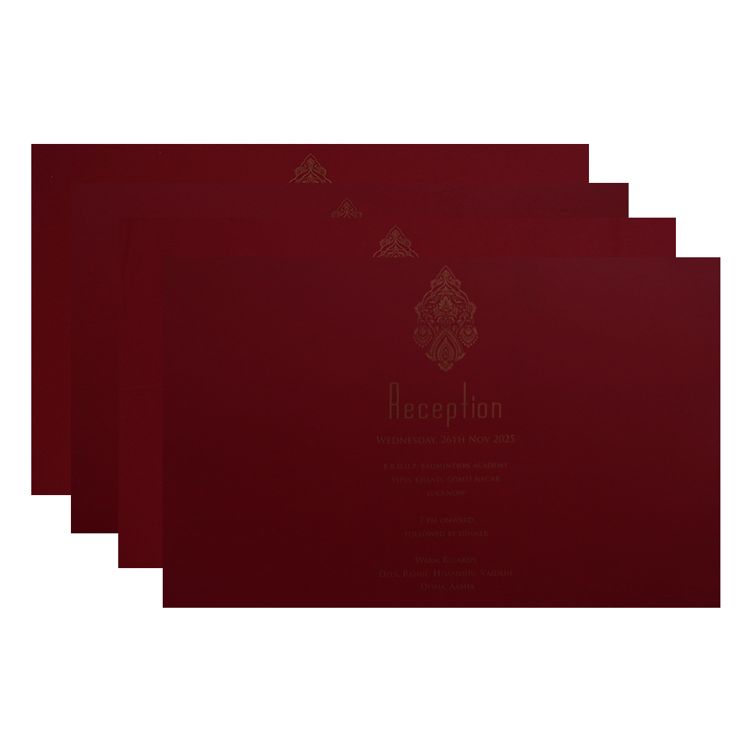 Red Marriage Card-KPR09660