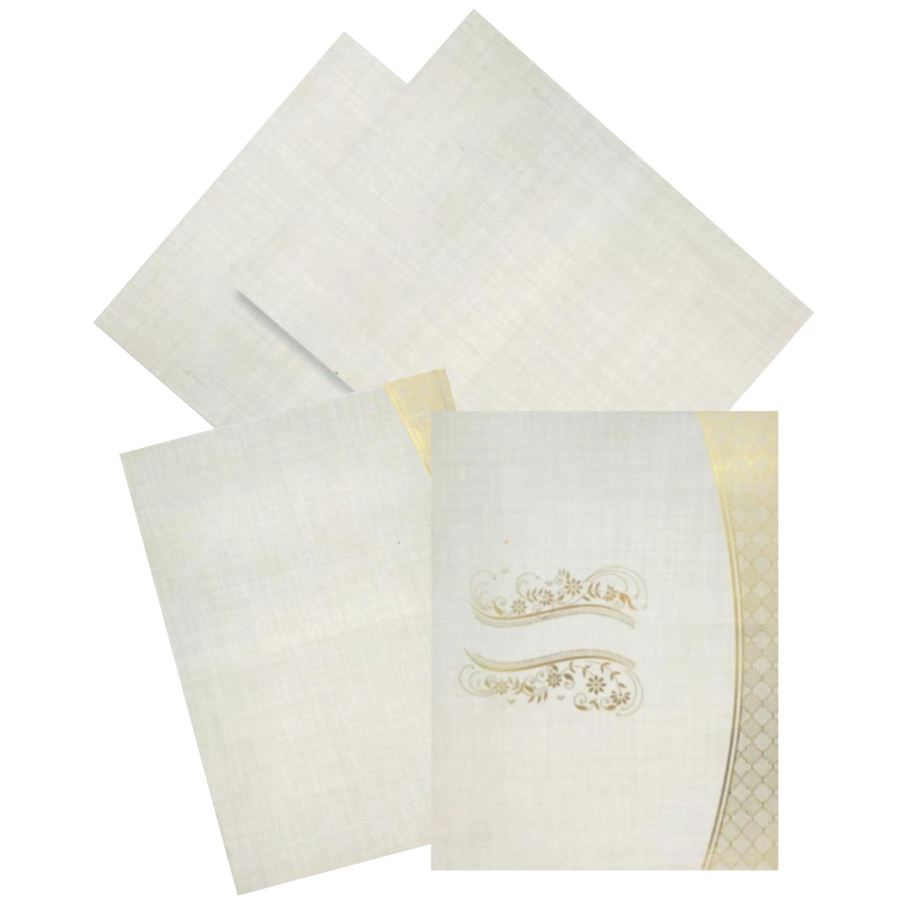 Impress your esteemed guests with our exquisite selection of premium invitation cards, featuring intricately designed luxe padded finishing touches.