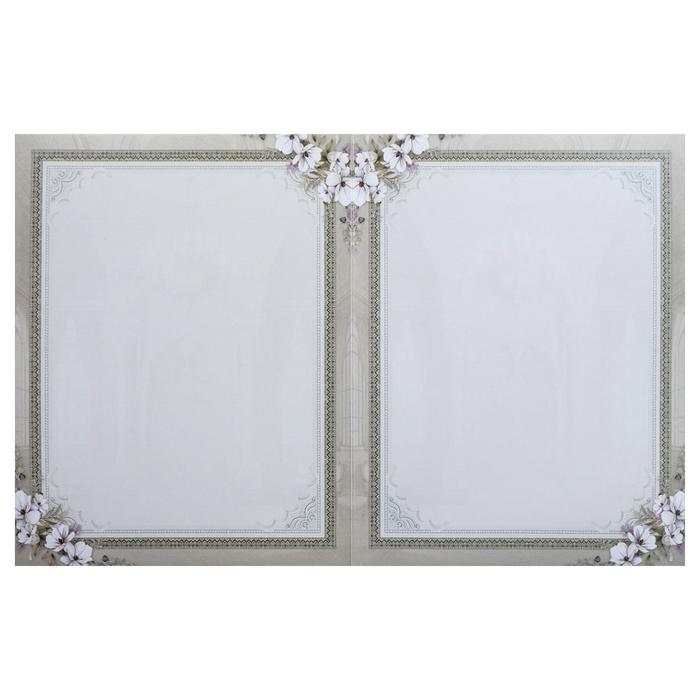 Grey Bride Groom Nameplate Box Wedding Card-King of Cards