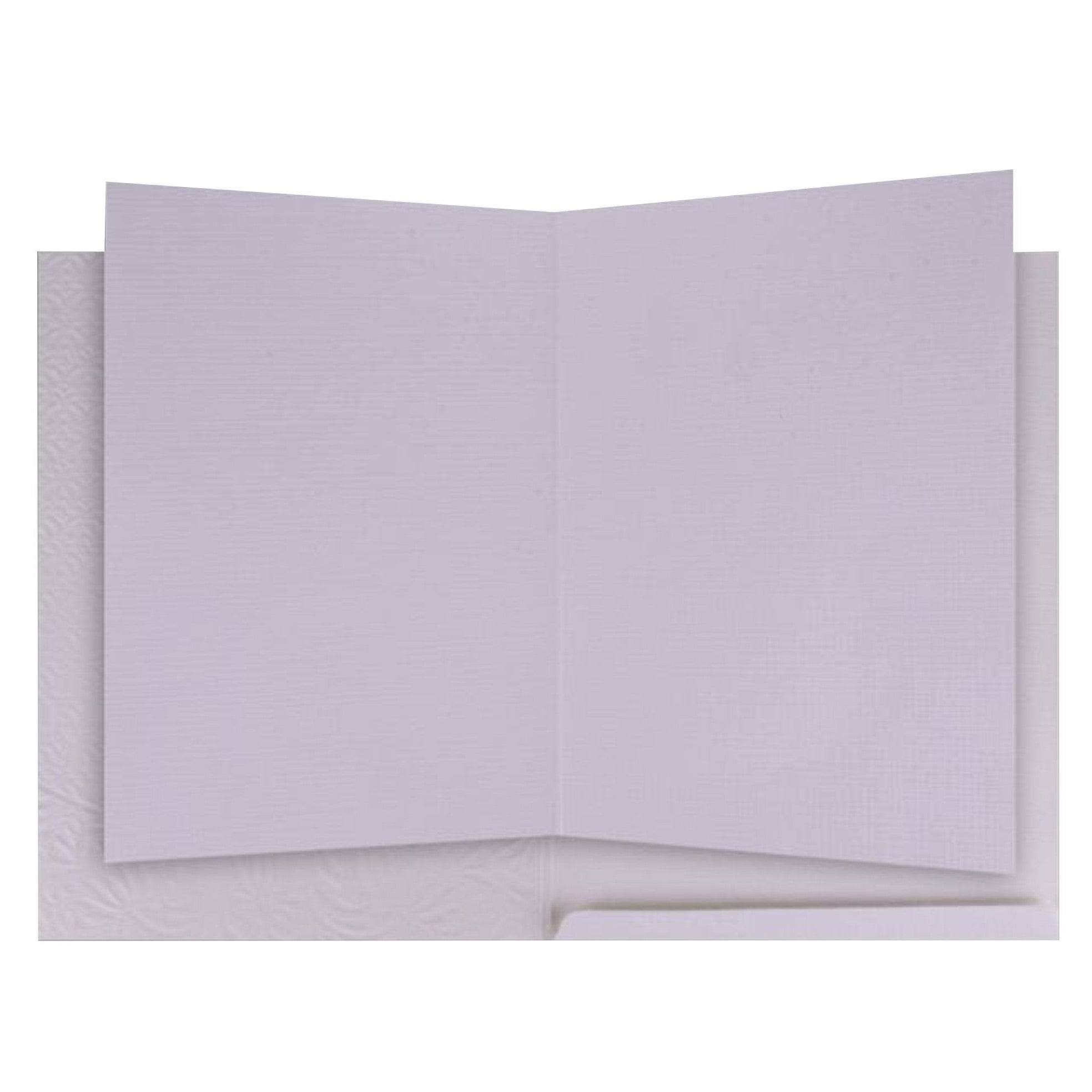 Pristine White Shading With Blue Background Ganesha Wedding Card - KNK2144