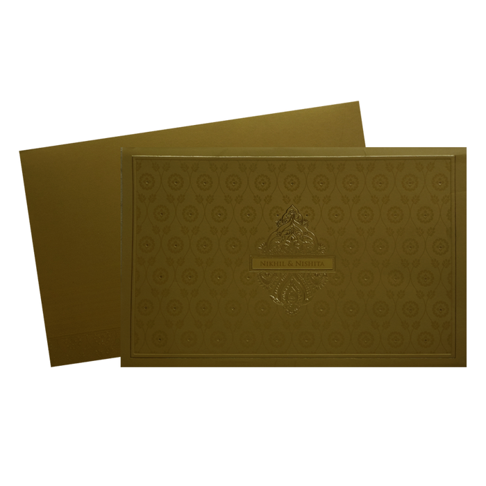 Golden Wedding Card-King of Cards