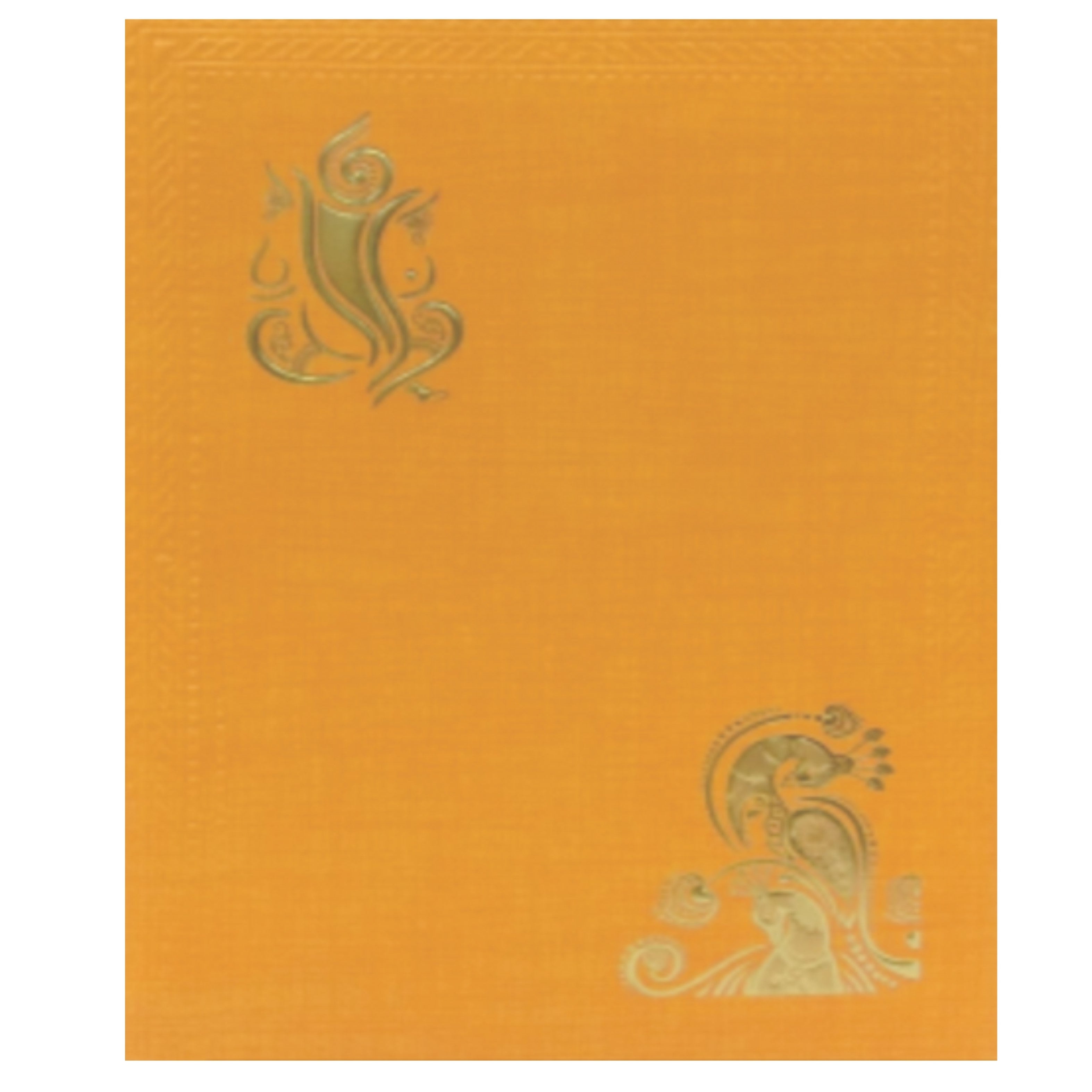 Orange Invitation Card-KNCM11OG