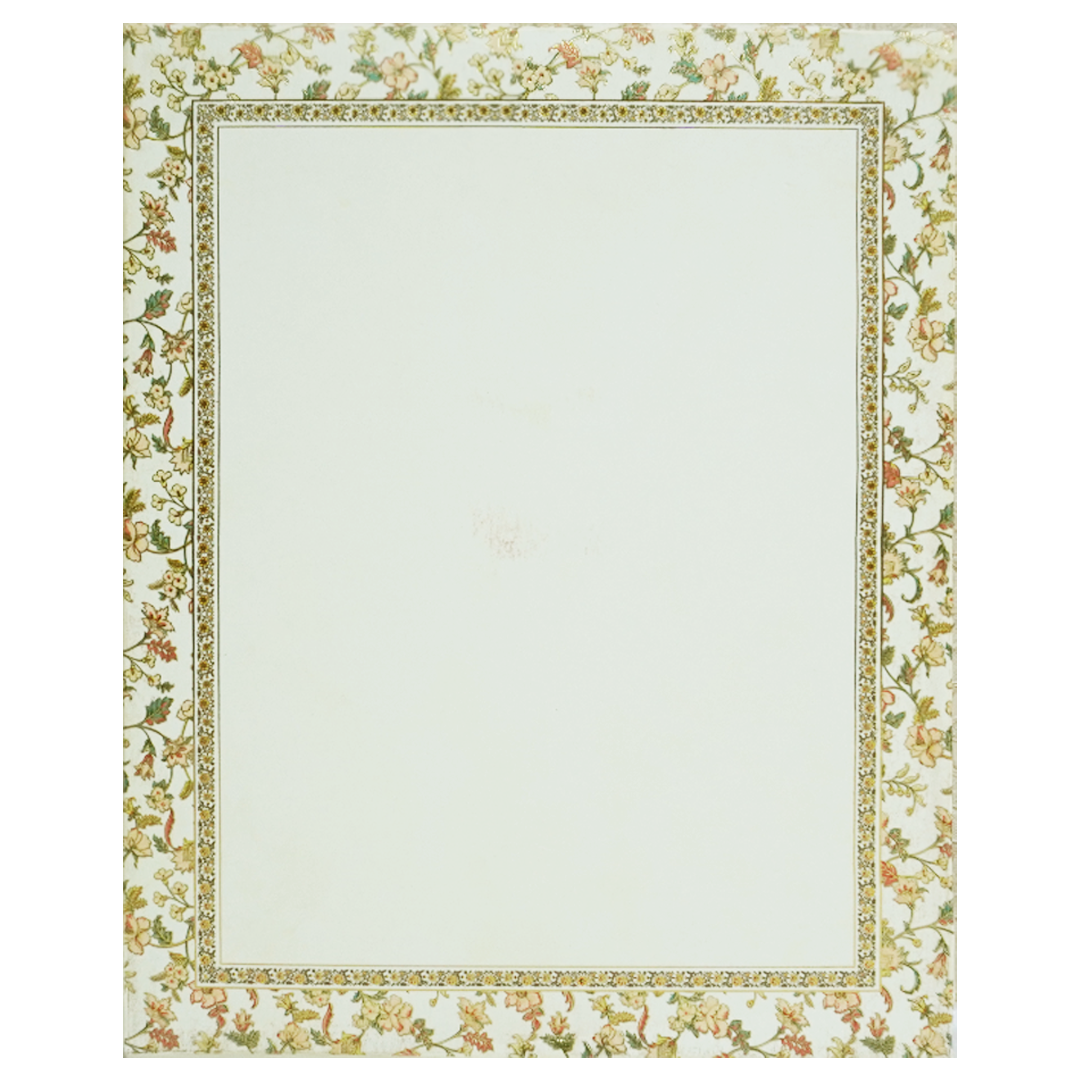Lime Floral Pattern Marriage Card-KAC05470