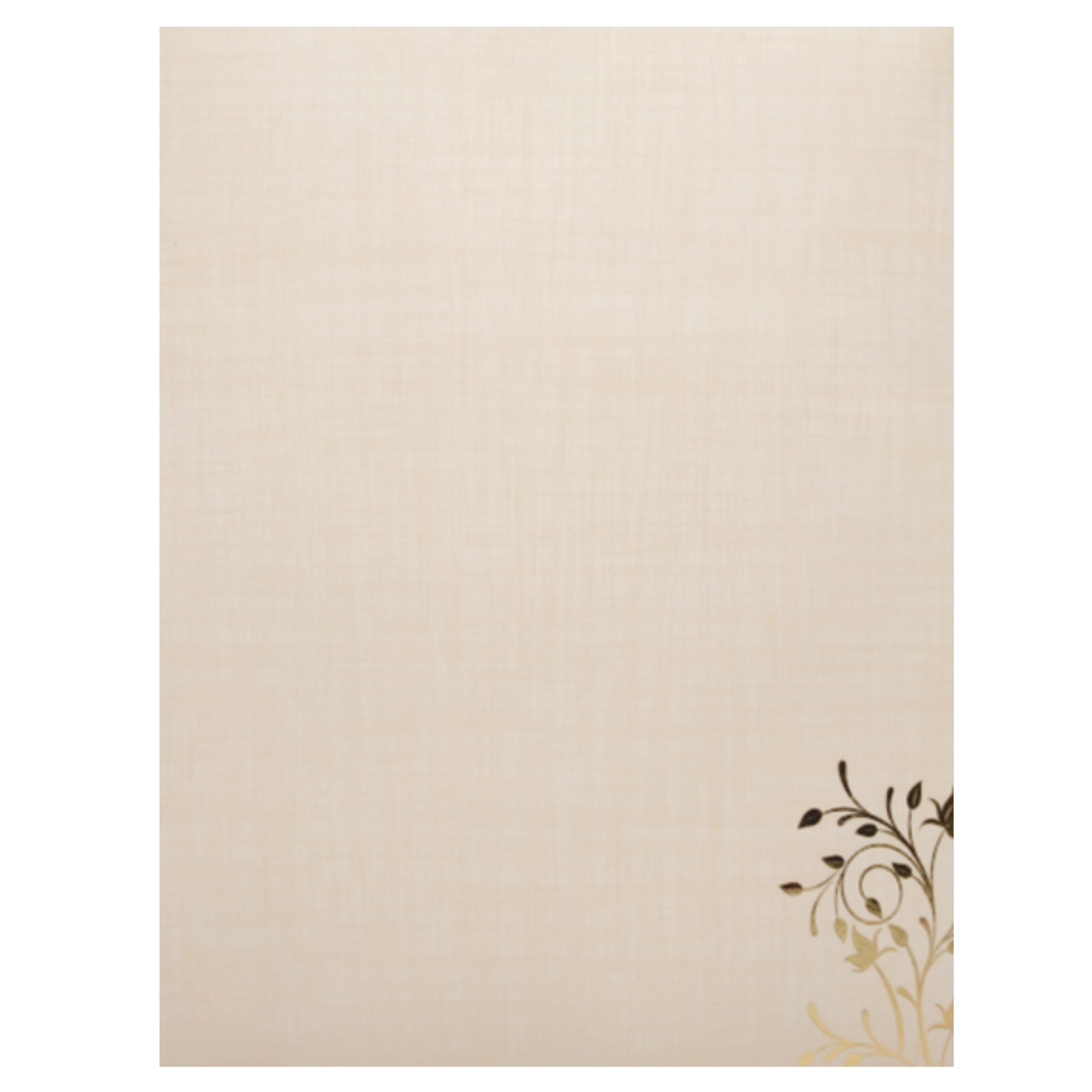 Sandal Jumbo Metallic Floral Theme In Gold Foiling-KNK5026S