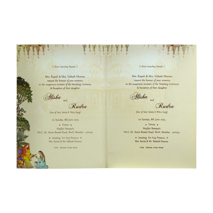 Avocado Green Wedding Card-King of Cards