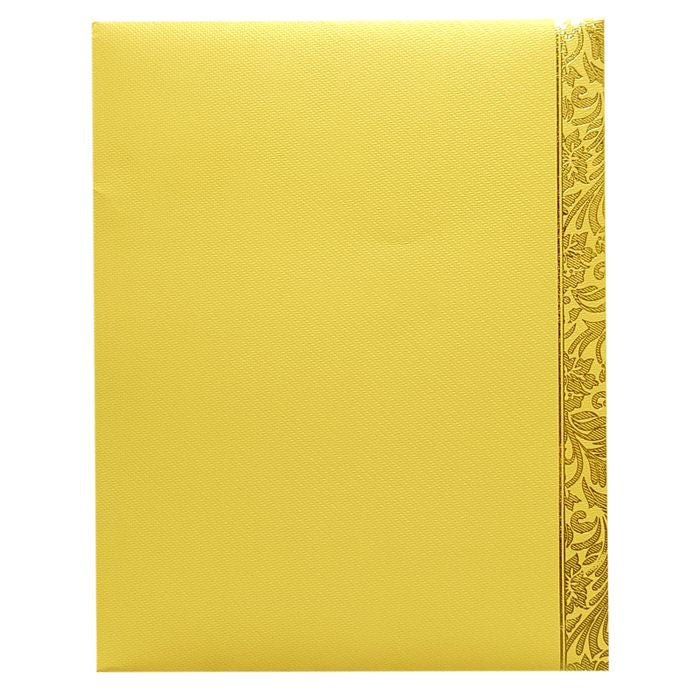 Gold Ganesha Wedding Card-King of Cards