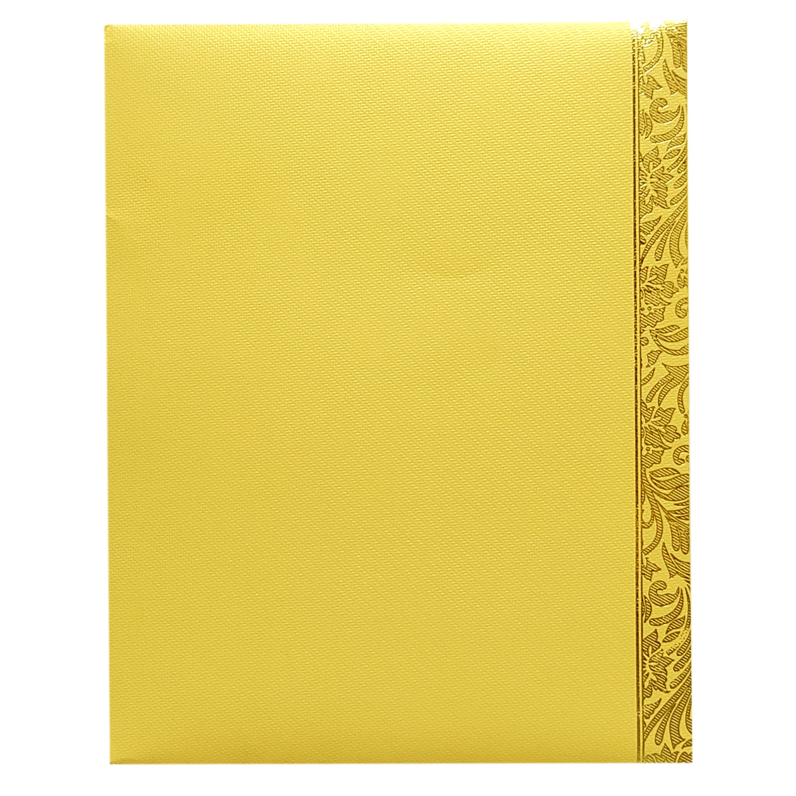 Gold Ganesha Wedding Card-KNKT5014