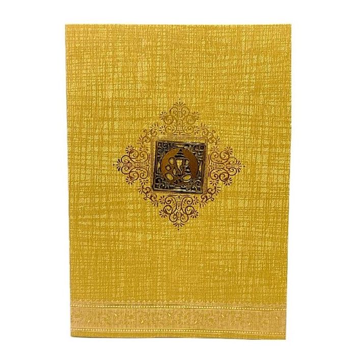 Gold Invitation Card-KNCM15BG