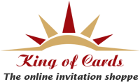 Designer Wedding Invitation Card – King of Cards