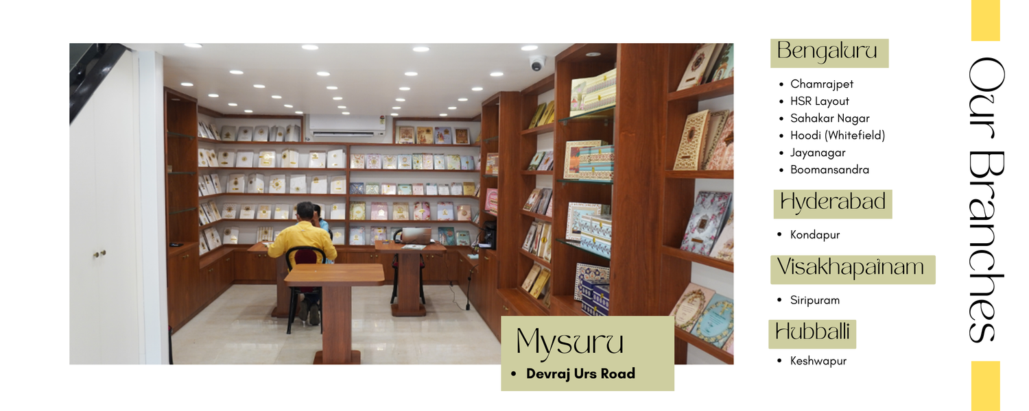 Wedding Cards in Mysore: Royal Collections