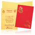 Red Paper Print Fancy Dhol Design Wedding Card-KNCM808R-King of Cards