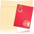 Red Classic Paper Print Balaji And Padmavathi Hindu Wedding Invitation Card-KNCM810R-King of Cards
