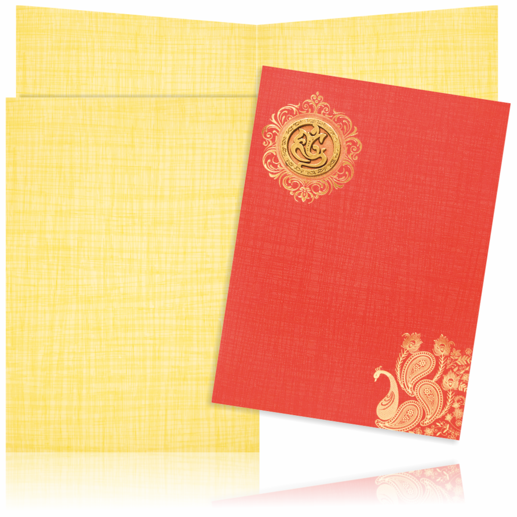 Get a magnificent wedding patrika at King of cards. The most varieties comes in the category hindu wedding cards. We have thousands of designs in Hindu wedding invitation cards to choose from.