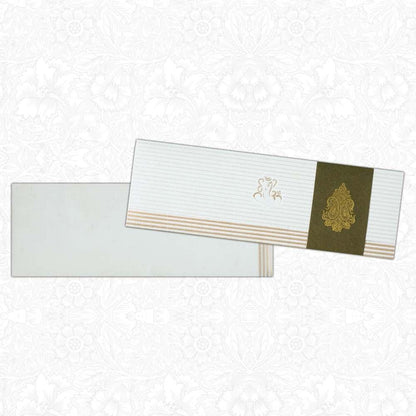 Invitation Card - Ganesha Cut-Out Designer Card-KNK1064