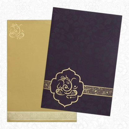 Invitation Card - Gorgeous Hindu Wedding Card-KNK1086-King of Cards