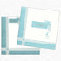 Invitation Card - Elegant White and Pale Blue Wedding Invite-KNK1210