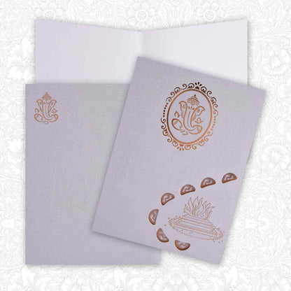 Grey Invitation Card