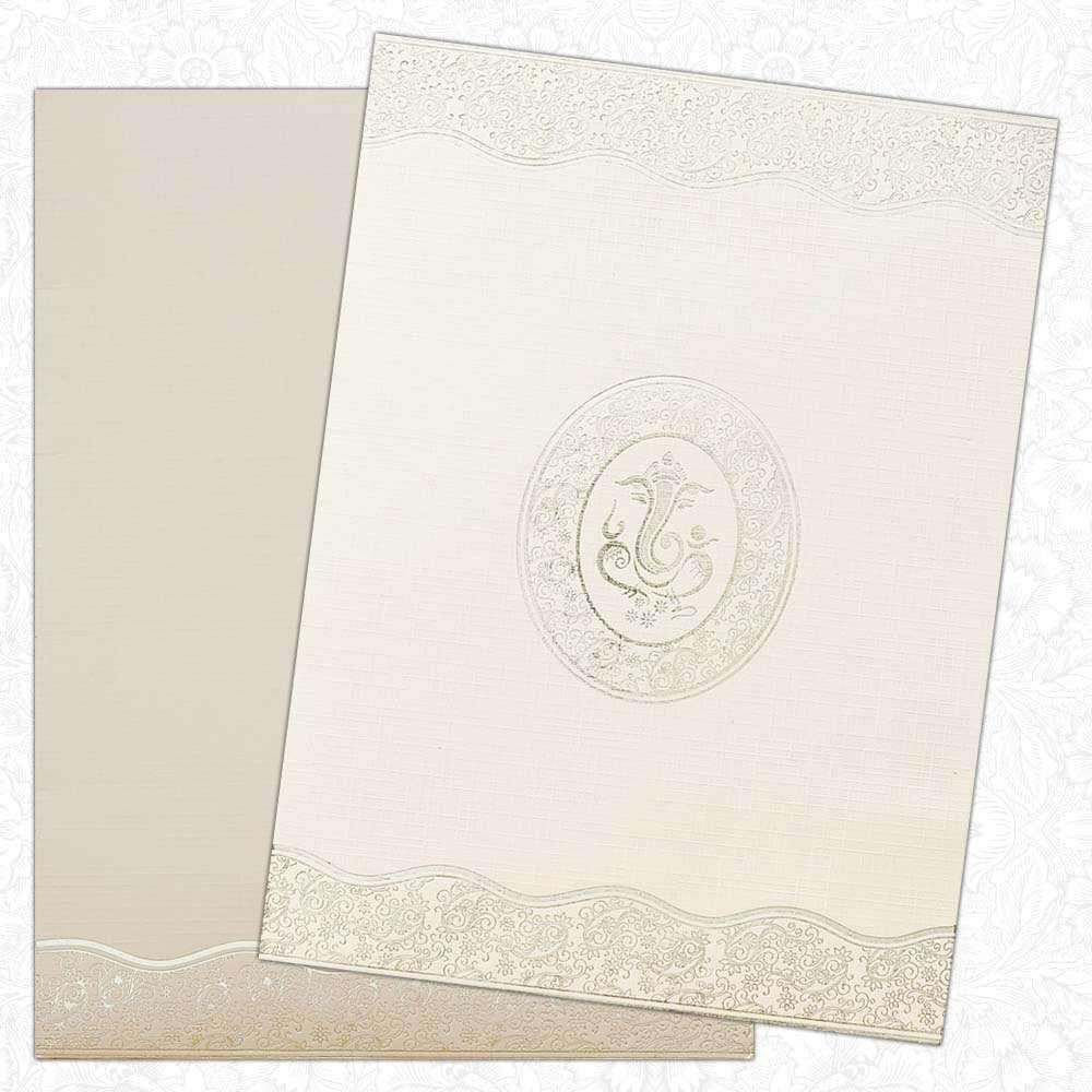 Invitation Card - Peaceful Wedding Invite-KNK2076