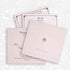 Charming Cream Shading Padded Wedding Card - KNK2298
