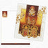 White Traditional Indian Wedding Card