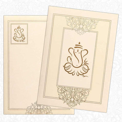Invitation Card - Ethnic designed Marriage Invitation Card-KNK2494-King of Cards