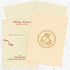 Classic Cream Shading with Ganesha Wedding Card - KNK3015-King of Cards