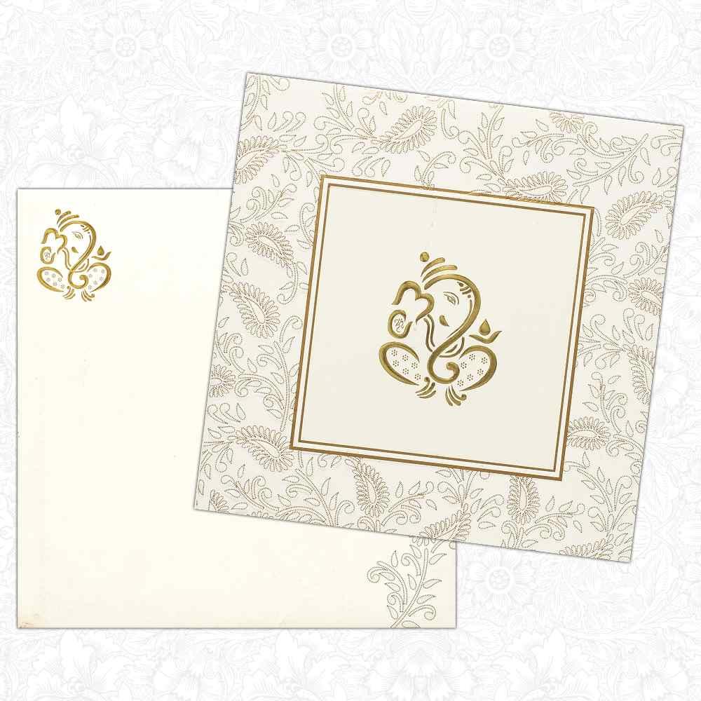 Invitation Card - All Ceremony Vinayak Invitation Card-KNK3027
