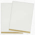 Dazzling White Shading Single Sheet Wedding Card
