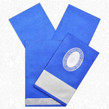Blue Invitation Card-King of Cards