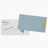 Invitation Card - Blue Floral Personal Wedding Invitation Card-KNK3574