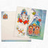 Invitation Card Lord Ganesh and Balaji Alamelu multicolored invitation Card