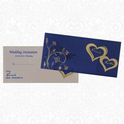 Invitation Card - Delightfully heart-warming Invitation card-KNK3861