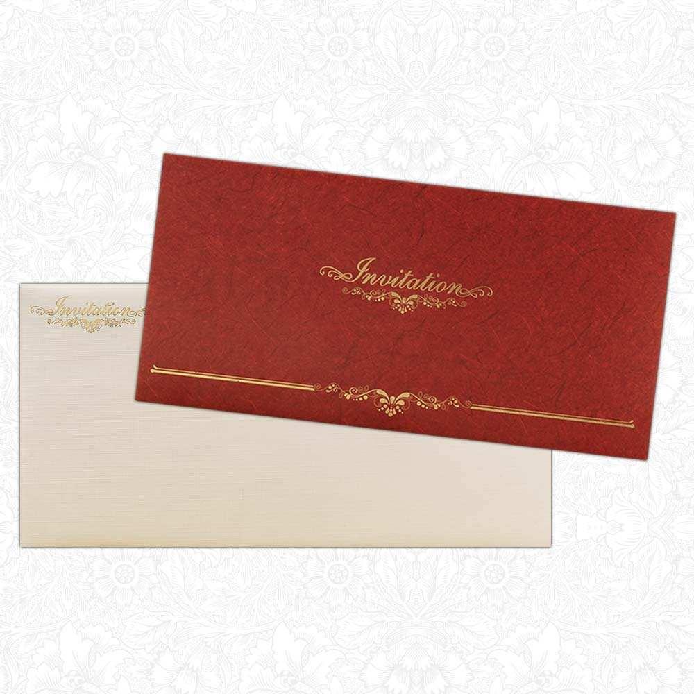 Catchy Gold Shading With Designer Wedding Invitation Card