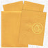 Gold Ganesha With Floral Design Invitation Card-Knk4629